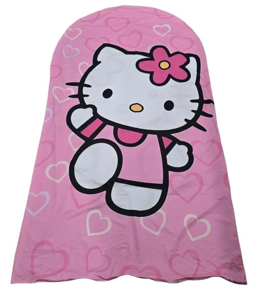 Hello Kitty Pink Hearts Sleeping Bag Bed